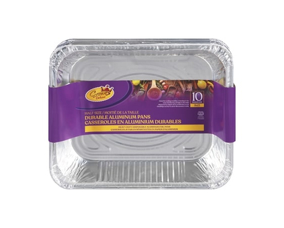 Crown Durable Aluminum Pans Half Size - 1.0 EA