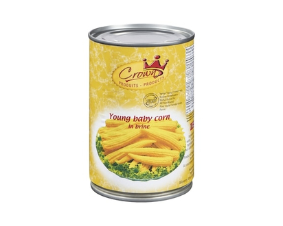 Crown Kosher Whole Baby Corn - 410.0 G