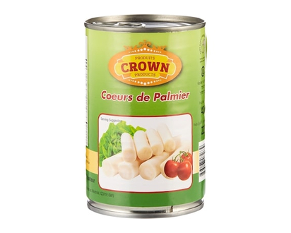 Crown Kosher Hearts Of Palm Whole - 400.0 ML