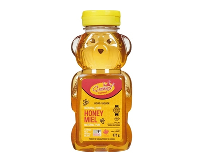 Crown Natural Pure Honey Liquid - 375.0 G