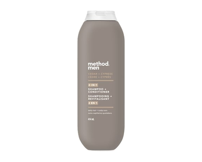 Method Men 2-in-1 Shampoo & Conditioner, Cedar & Cypress - 414.0 ML