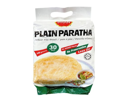 Prana Frozen Snacks Plain Paratha - 2400 G