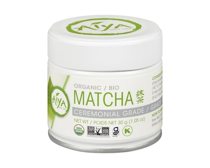 Aiya Matcha Green Tea Powder Organic Ceremonial Grade - 30.0 G