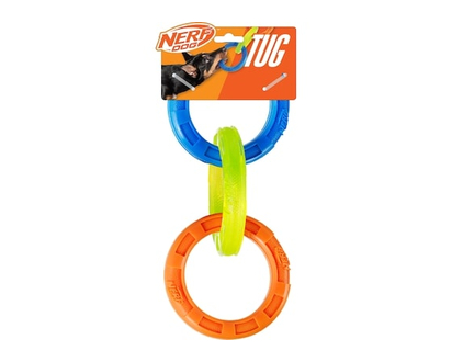 Nerf Jouet pour chien 3 Ring Tuff Tug - 1.0 EA