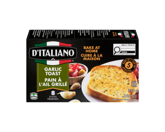 Garlic Toast, Bake At Home, 8 Slices - 325.0 G