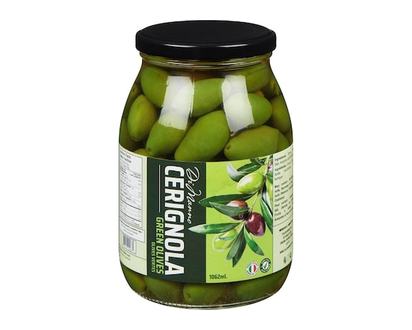 Di Manno Bakery Cerignola Green Olives - 1.0 L