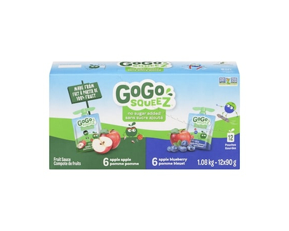 GoGo squeez Squeeze, Apple/Blueberry - 1.08 KG