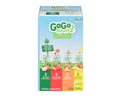 GoGo Squeez Compote de fruits - 90.0 G