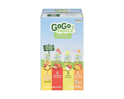 GoGo Squeez Compote de fruits paquet variétés - 90.0 G
