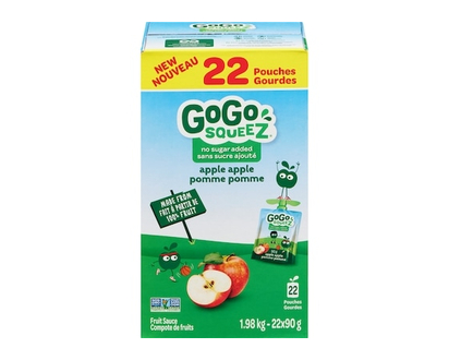 GoGo squeez Fruit Sauce Apple Apple - 90.0 G