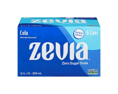 Zevia Zero Sugar Soda, Cola - 335.0 ML