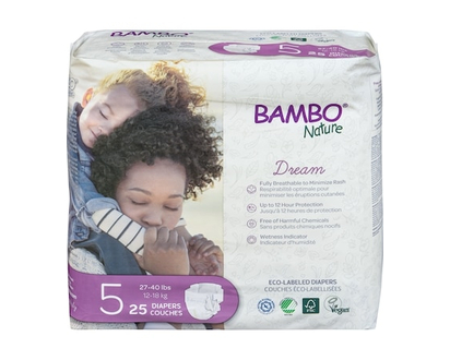 Bamboo Nature Dream Diapers 5 12-18 Kg - 1.0 EA