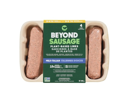 Beyond Meat Plant-Based Dinner Sausage - Mild, 4ct - 400.0 G