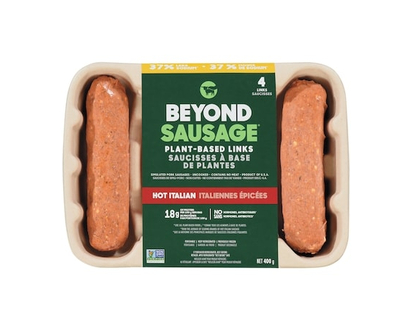 Beyond Meat Plant-Based Dinner Sausage - Hot, 4ct - 400.0 G