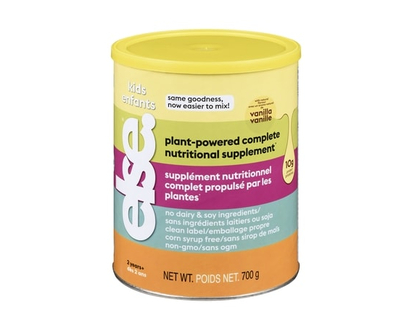Else Kids Plant-Powered Complete Nutritional Supplement With Natural Flavour Vanilla 2 Years+ - 700.0 G