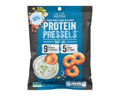 Dream Pretzels Protein Pressels Thin & Crispy Pretzel Chips Salt - 150.0 G