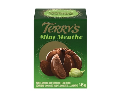 Terry’s Confiserie chocolatée au lait aromatisée à la menthe - 145.0 G