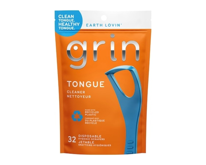 grin Tongue Cleaner 32ct - 32 EA