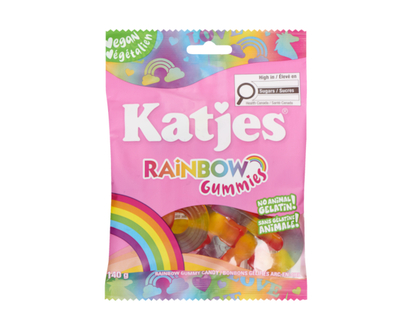 Katjes Rainbow Gummy Candy Rainbow Gummies - 140.0 G