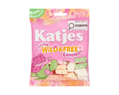 Katjes Squishy Gummy Candy Squishy Wild & Free Gummies - 140.0 G
