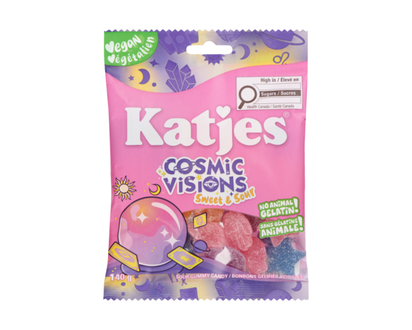 Katjes Sour Gummy Candy Cosmic Visions Sweet & Sour - 140.0 G