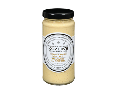 Kozlik's Prepared Mustard Horseradish Mustard - 250.0 ML