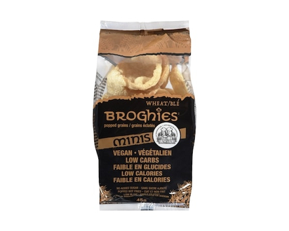 Poppers Broghies Popped Grains Wheat Minis - 45.0 G