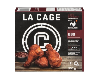 La Cage Ailes de poulet BBQ - 550.0 G