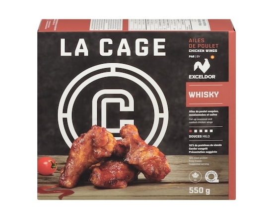 La Cage La Cage Ailes De Poulet Whisky - 550.0 G