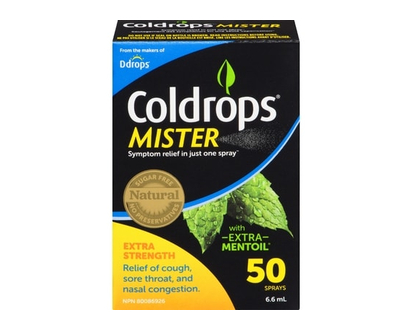Mister Cold Spray, Symptom Relief - 6.6 ML