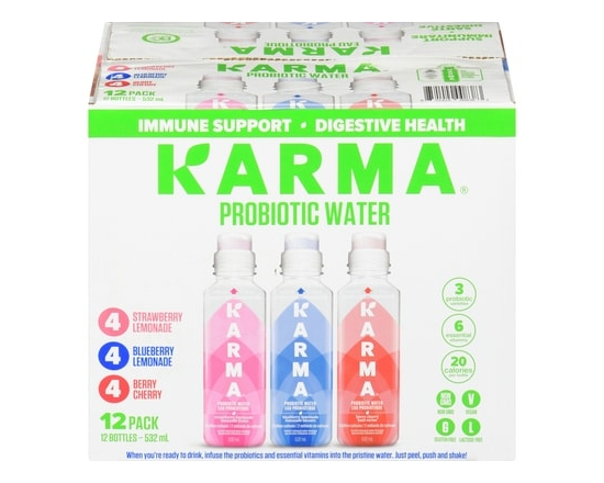 Probiotic Water, Variety Pack - 532.0 ML