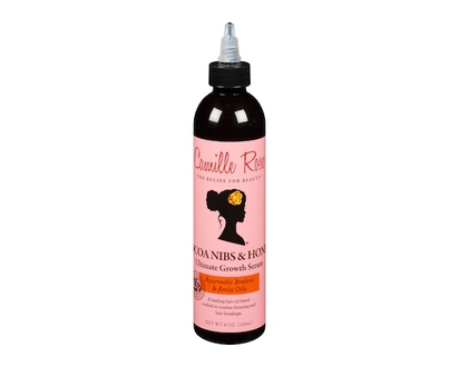 Camille Rose The Signature Collection Cocoa Nibs & Honey Ultimate Growth Serum Ayurvedic Brahmi & Amla Oils - 240.0 ML
