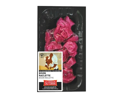 Cubes de bison à raclette - 200.0 G