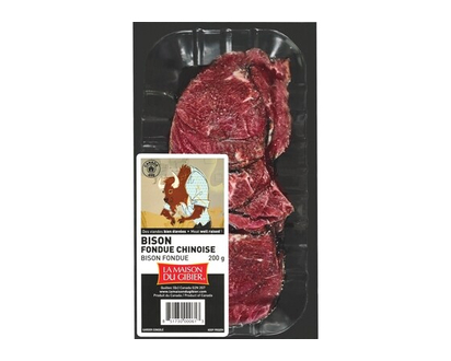 Bison à fondue chinoise - 200.0 G