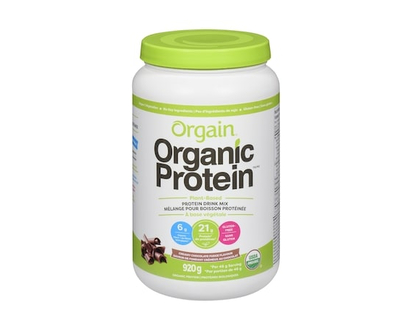 Orgain Poudre protéinée biologique Orgain, chocolat - 920.0 G