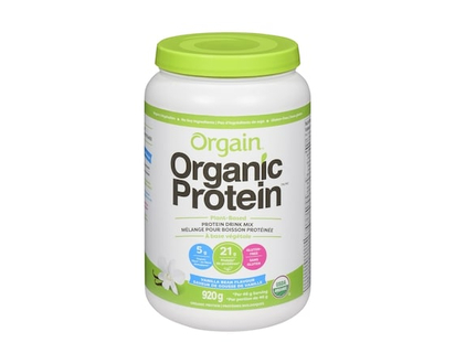 Orgain Organic Protein Powder, Vanilla - 920.0 G