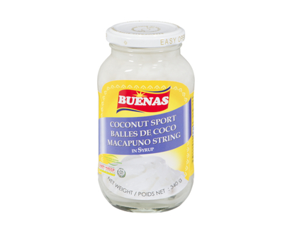 Buenas Coconut Sport in Syrup - 340.0 G