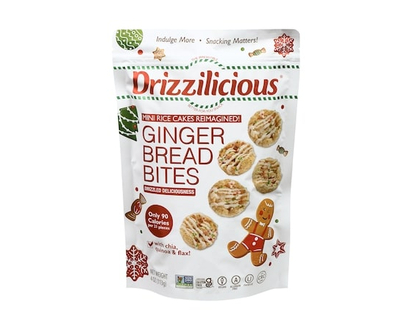 Drizzilicious Mini Rice Cakes, Ginger Bread - 113.0 G