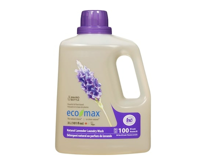 Eco-Max Laundry Wash, Natural Lavender - 3.0 L