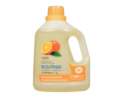 Eco-Max Laundry Wash, Natural Orange - 3.0 L