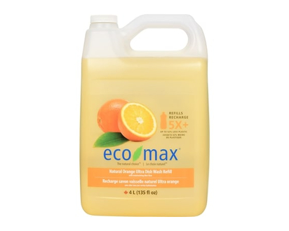 Eco-Max Orange Dish Wash - 4.0 L
