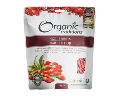 Organic Traditions Organic Goji Berries - 227.0 G