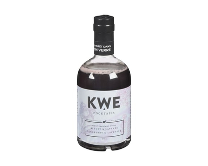 KWE Cocktails Cocktails Syrup Blueberry & Lavender - 375.0 ML