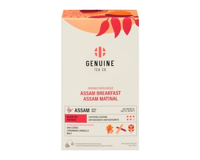 Genuine Tea Black Tea Assam Breakfast Organic - 1.0 EA