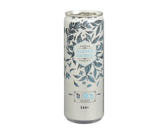 Clever Mocktails G & tonic quinine - 355.0 ML