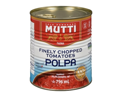 Mutti Tomates concassées fines polpa - 796.0 ML