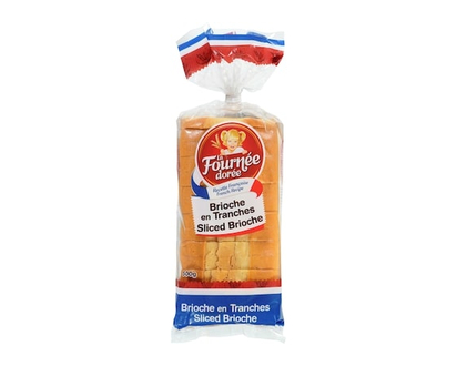 La Fournée Dorée Brioche en tranche - 500.0 G