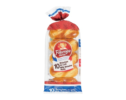 La Fournée Dorée Brioche au lait - 350.0 G