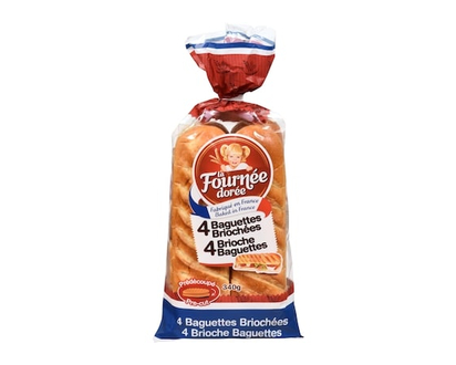 Brioche Baguettes - 340.0 G
