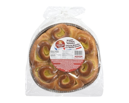 LA FOURNEE DOREE Chinois Brioche With Vanilla Cream - 500.0 G